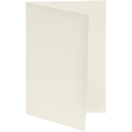 Atviruko pagrindas "Greeting Card Off White" 15x10,5cm, 10vnt.