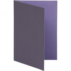 Atviruko pagrindas "Greeting Card Dark Lilac/Lilac" 15x10,5cm, 10vnt.