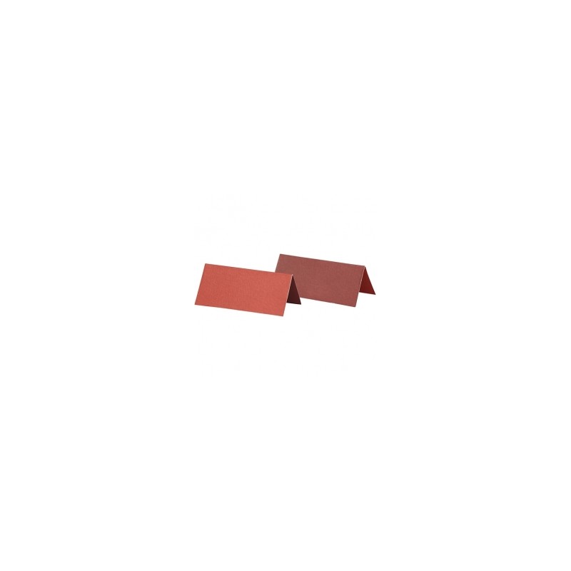 Stalo kortelės pagrindas Red/Claret 4X9cm, 25vnt.