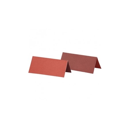 Stalo kortelės pagrindas Red/Claret 4X9cm, 25vnt.