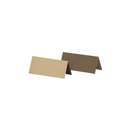 Stalo kortelės pagrindas  Sand/Brown 4X9cm, 25vnt.