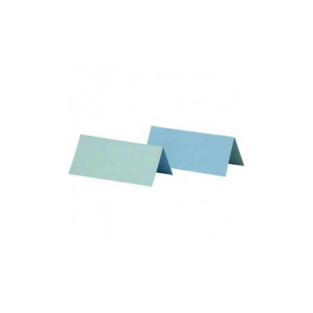 Stalo kortelės pagrindas Light/Dark Turquoise 4X9cm, 25vnt.