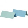 Stalo kortelės pagrindas Light/Dark Turquoise 4X9cm, 25vnt.