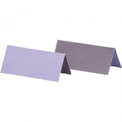 Stalo kortelės pagrindas Dark Lilac/Lilac 4X9cm, 25vnt.