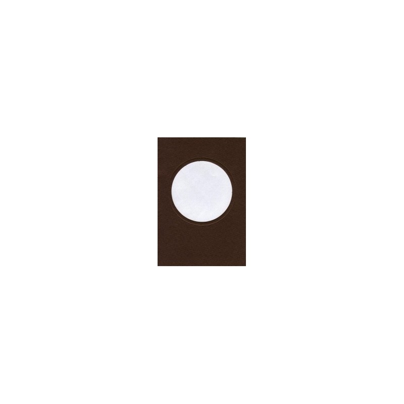 Atviruko pagrindas su voku "Round Brown"