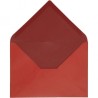 Vokas "Envelope Red/Claret" 11,5x16cm, 10vnt.