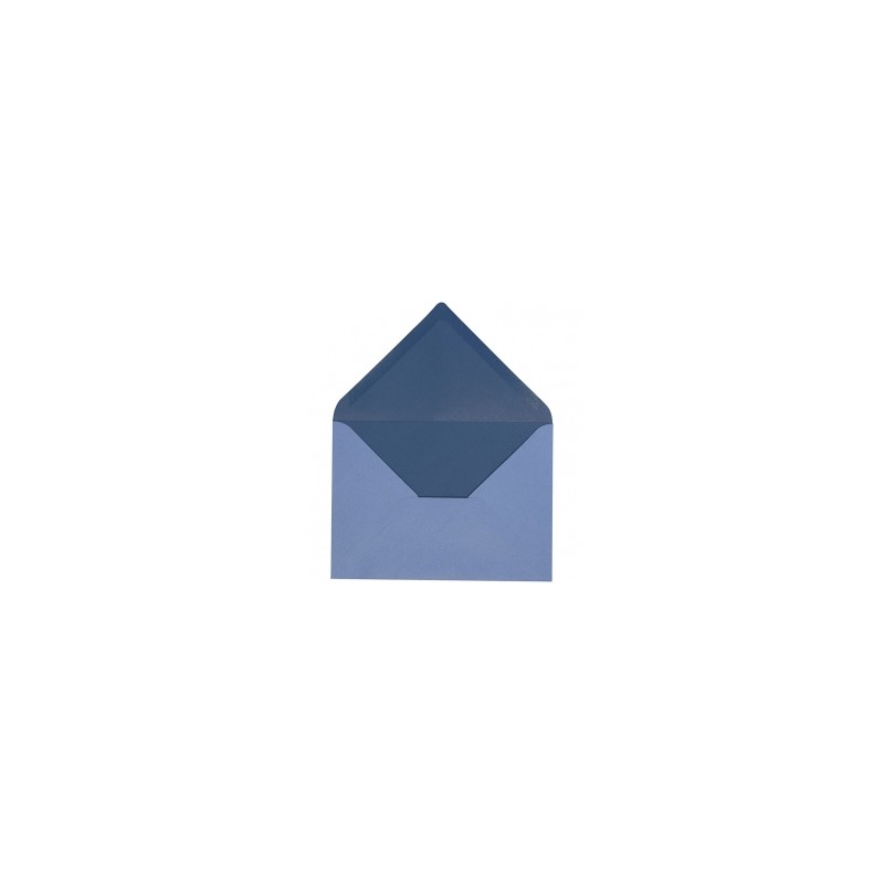 Vokas "Envelope Light Blue/Dark Blue" 11,5x16cm, 10vnt.