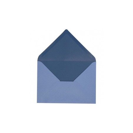 Vokas "Envelope Light Blue/Dark Blue" 11,5x16cm, 10vnt.
