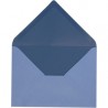 Vokas "Envelope Light Blue/Dark Blue" 11,5x16cm, 10vnt.