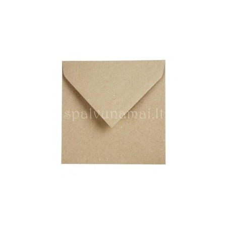 Vokas "Kraft Recycled Envelope", 15x15cm, 1vnt.