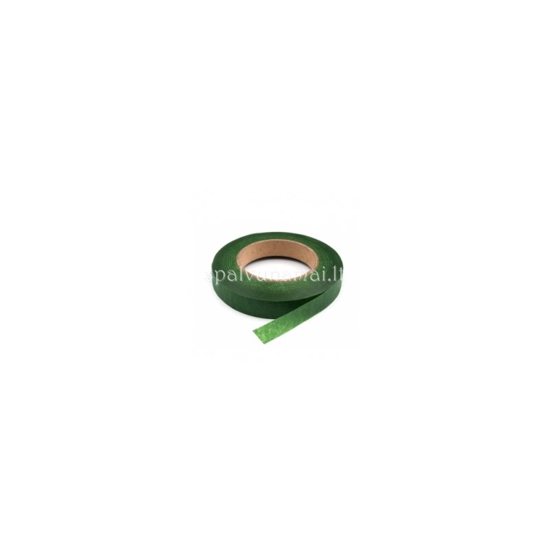 Floristinė lipni juostelė "Florist Tape 12mm", 27m