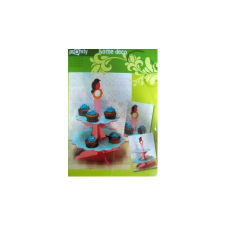 Lentynėlė margučiams "MDF Cupcake cabinet with bird"