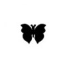 Dek. skylamušis "Butterfly 4, 15x5,8mm"