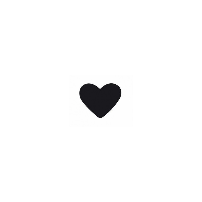 Dek. skylamušis "Heart 1 25x20 mm"