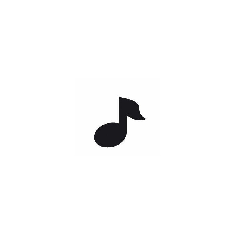 Dek. skylamušis "Music Note 15x15mm"