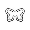 Dek. skylamušis "Pop Up Butterfly-3 25x17mm"