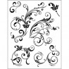 Akriliniai antspaudukai "Floral Embellishments"