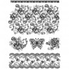 Akriliniai antspaudukai "Vintage Lace"