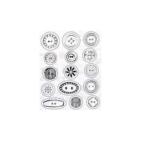 Akriliniai antspaudukai "Buttons"