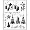 Akriliniai antspaudukai "Silent Night"