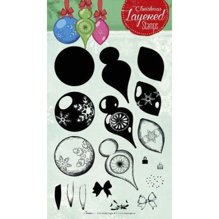 Akriliniai antspaudukai "Christmas A5 nr. 08"