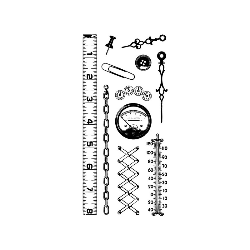 Akriliniai antspaudukai "Gadgets"