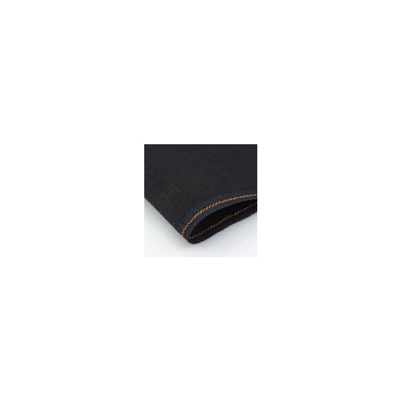 Zweigart drobė Linas Belfas 32 ct, sp. Black (720) karpoma