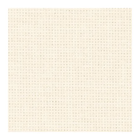 Zweigart drobė extra fain Aida 20 ct., ivory, karpoma