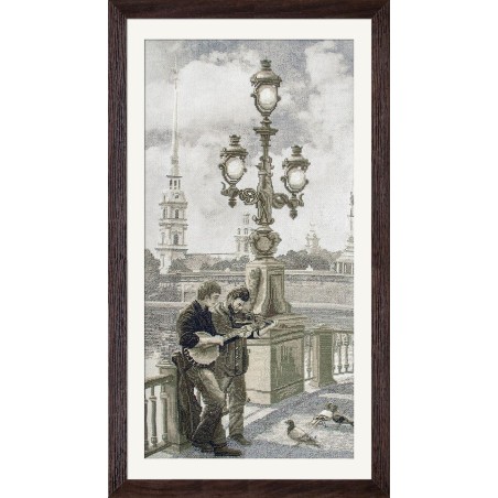 AC6005 Rinkinys siuvinėjimui "St. Petersburg Peter and Paul quay"