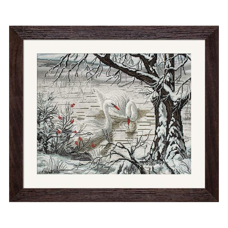 AC2015 Rinkinys siuvinėjimui "Swan"