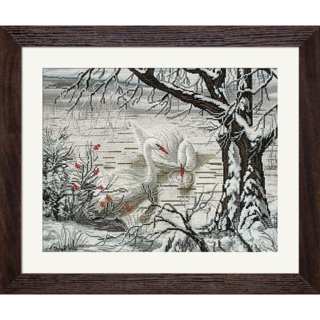 AC2015 Rinkinys siuvinėjimui "Swan"