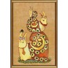 HHD4027 Rinkinys siuvinėjimui "Family of snails"
