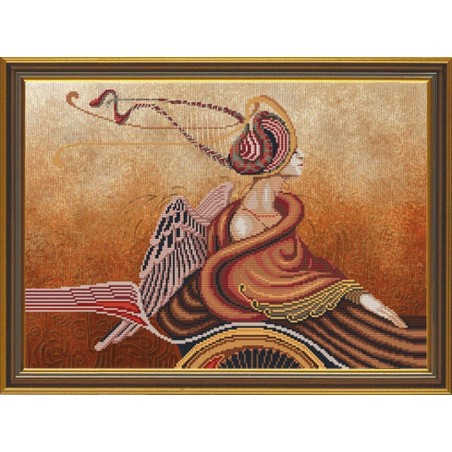 HHK3125 Rinkinys siuvinėjimui "The music of soul. Harp"