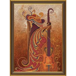 HHK3126 Rinkinys siuvinėjimui "The music of soul. Violin"
