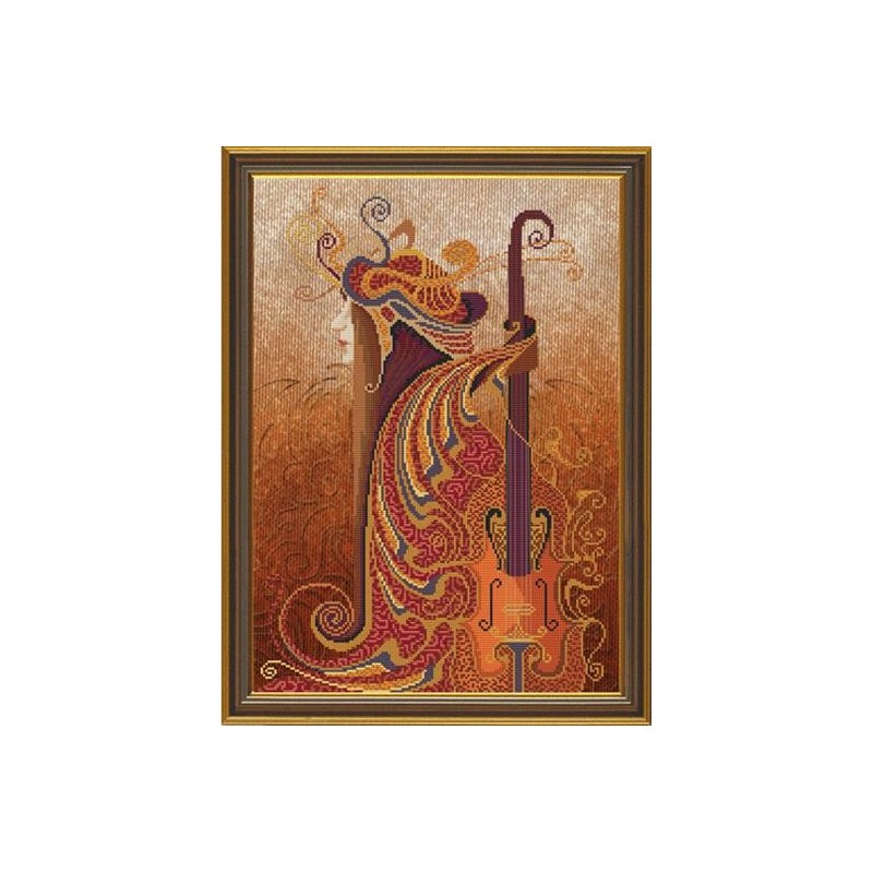 HHK3126 Rinkinys siuvinėjimui "The music of soul. Violin"