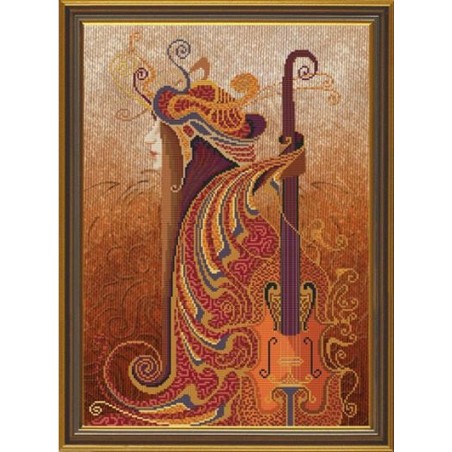 HHK3126 Rinkinys siuvinėjimui "The music of soul. Violin"