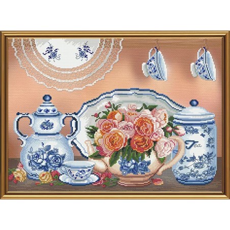 HHK3293 Rinkinys siuvinėjimui "Summer tea"