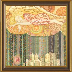 HK1145 Rinkinys siuvinėjimui karoliukais "Colored dreams"