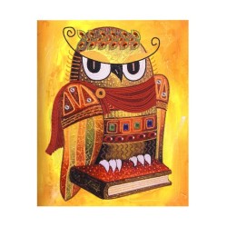 HK3237 Rinkinys siuvinėjimui "Owl know it all"
