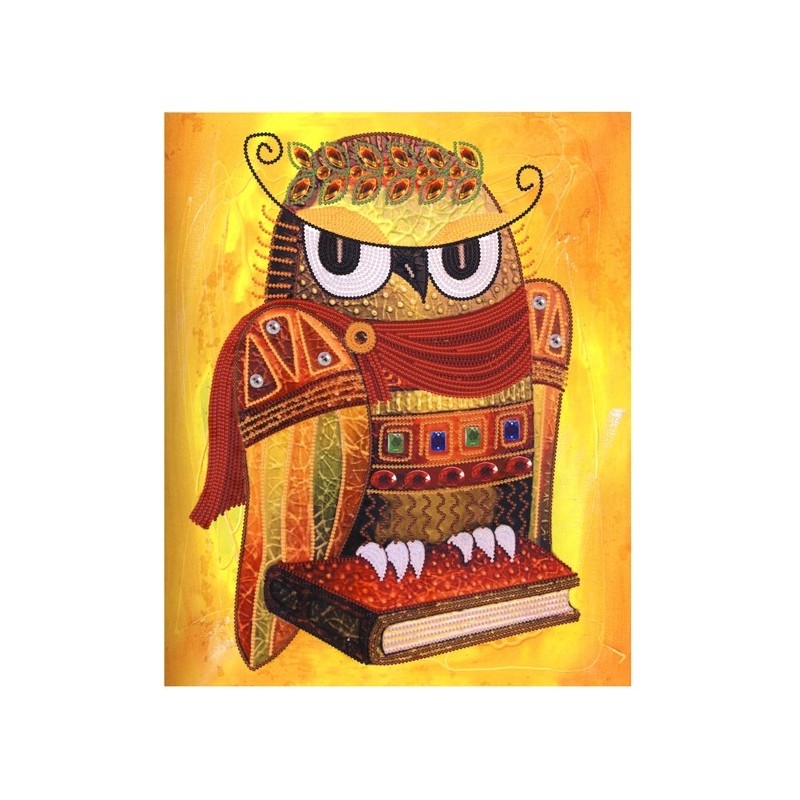 HK3237 Rinkinys siuvinėjimui "Owl know it all"