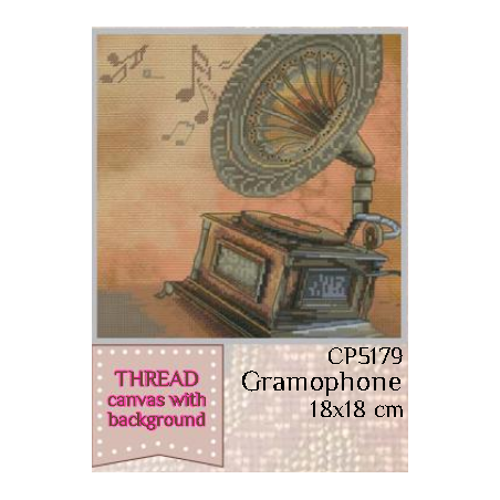 CP5179 Nova Sloboda rinkinys siuvinėjimui "Gramophone"