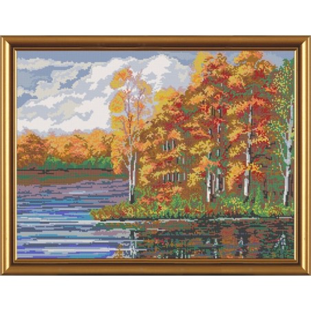 MD1046 Nova Sloboda rinkinys siuvinėjimui "Golden fall"