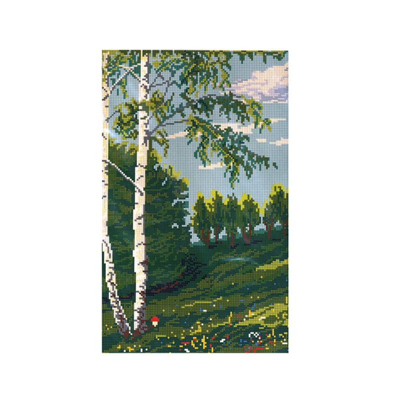 MD3045 Nova Sloboda rinkinys siuvinėjimui "Birches"