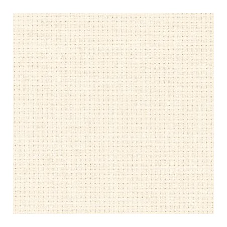 Zweigart drobė  Aida 14 ct, Ivory (264), 45x75 cm