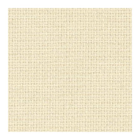Zweigart  drobė Fein Aida 18 ct, sp. ivory, 100x55 cm
