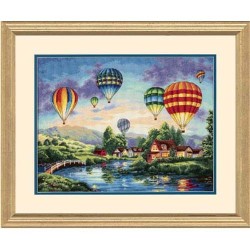 35213 Rinkinys siuvinėjimui "Balloon Glow"