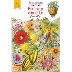 Iškirstų paveikslėlių rinkinys "Botany exotic. Fruits", 54 vnt.