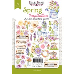 Iškirstų paveikslėlių rinkinys "Spring inspiration", 76 vnt.
