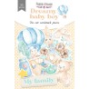 Iškirstų paveikslėlių rinkinys "Dreamy baby boy", 55 vnt.