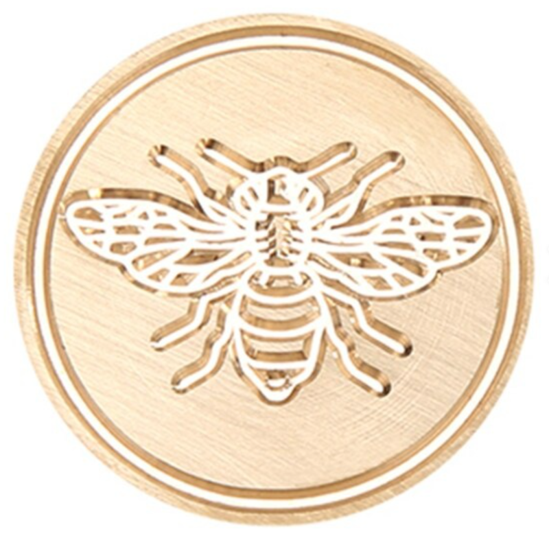 Metalinis vaško antspaudo motyvas "Bee"